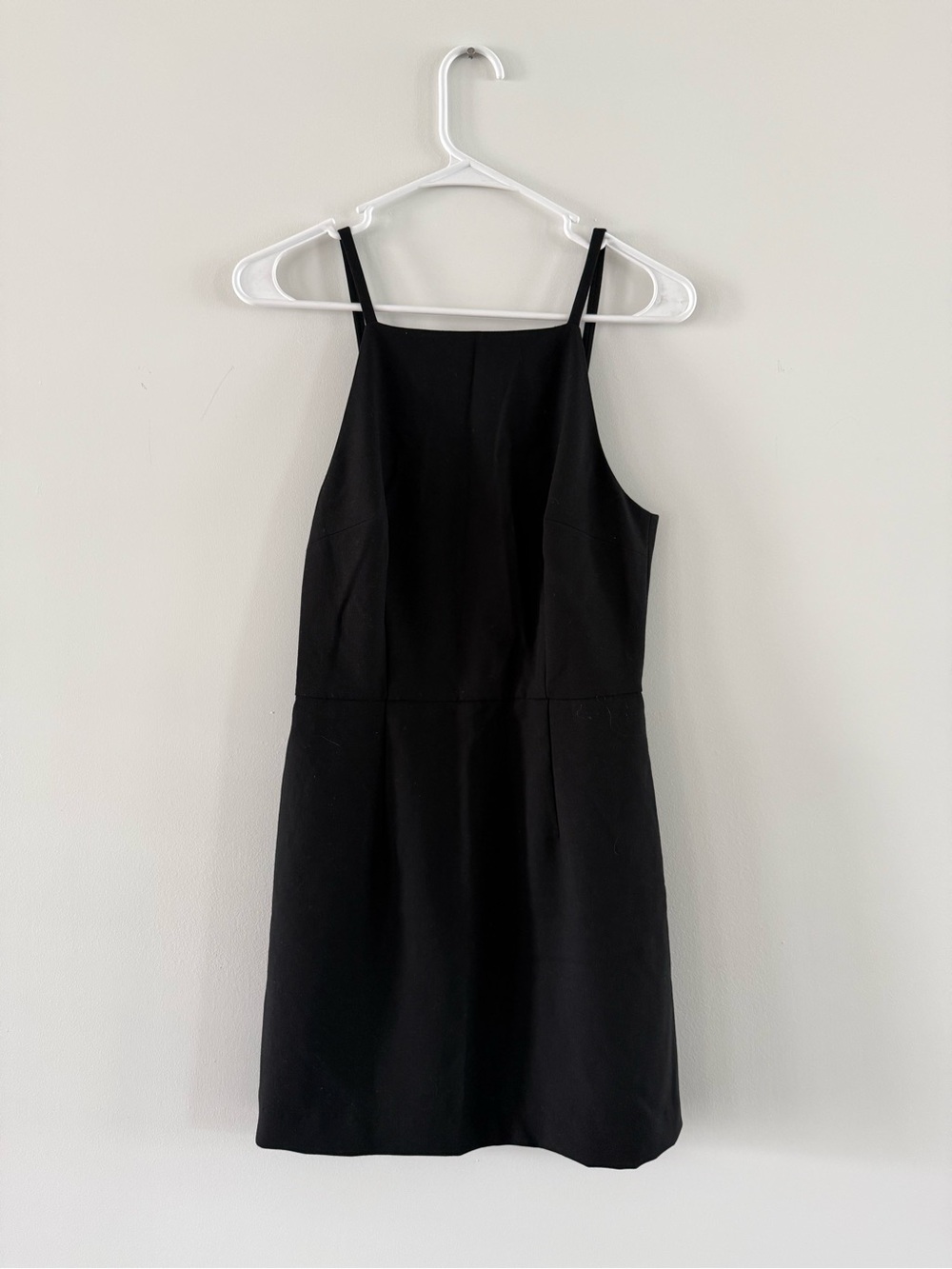 French Connection Mini Black Sleeveless Shift Dress
